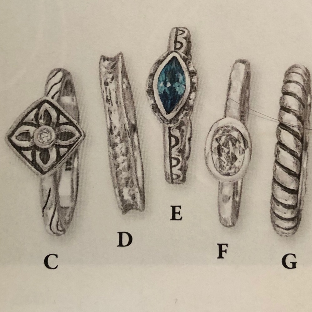 Silpada .925 Sterling Silver “Classic” Stack Ring - image 6